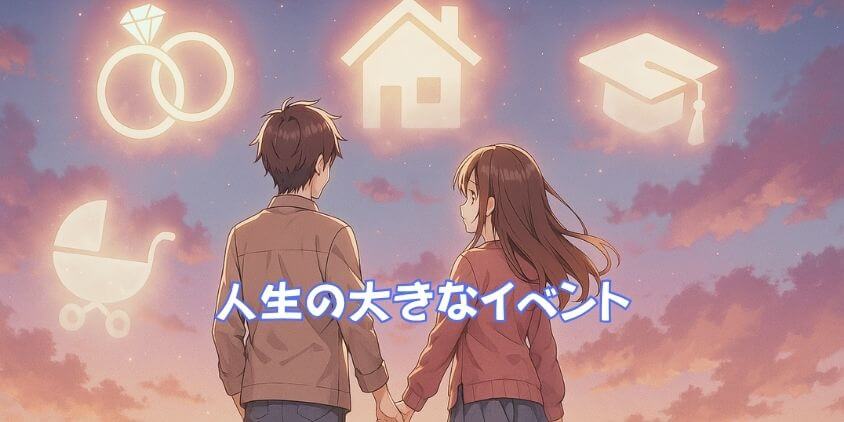 「ライフイベント」で考えると何故結婚したいのかが見えてくる