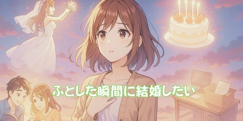 何故結婚したいのかを強く意識するタイミング・きっかけ