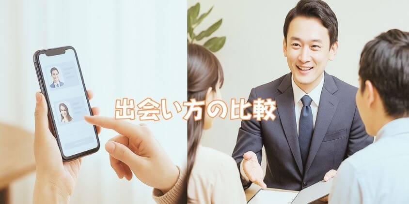 出会い方の比較:ツヴァイ流&パートナーエージェント流マッチング