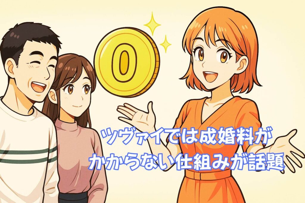 ツヴァイ「成婚料」が無料の真相とは?