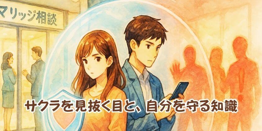 結婚相談所で「サクラ」の見分け方と対策