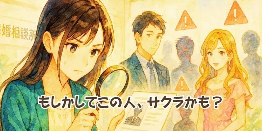 結婚相談所でサクラの見分け方
