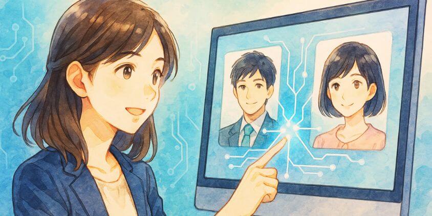 「AIマッチング」で相性抜群の出会い