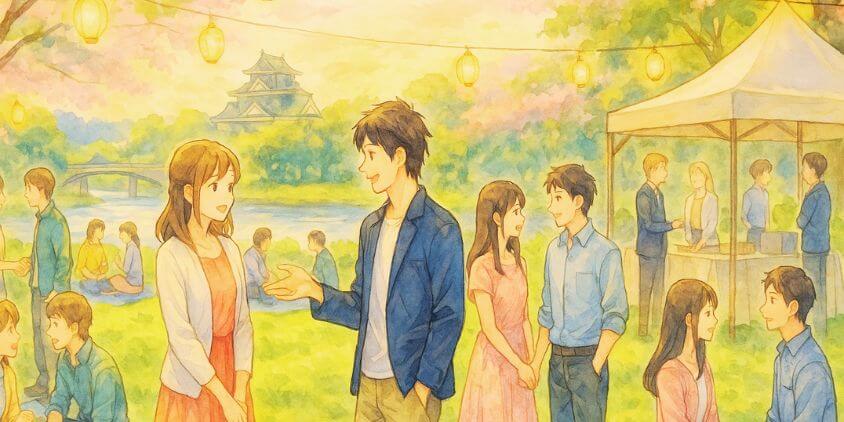 「豊富な出会い」の機会が待っている